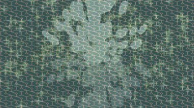 Soyut hareket desenli fütüristik video üretimi için dinamik dijital arkaplan