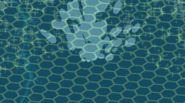 Benzersiz dijital hareket grafiklerine sahip yaratıcı sinematik projeler için yumuşak animasyon yüzeyi