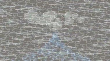 Lüks hareket projeleri için soyut tasarım stili animasyonu olan üst düzey dijital doku