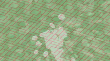 Lüks hareket projeleri için soyut tasarım stili animasyonu olan üst düzey dijital doku