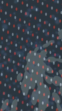 Lüks hareket projeleri için soyut tasarım stili animasyonu olan üst düzey dijital doku