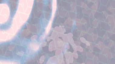 Modern medya üretimi için fütüristik dijital soyut doku sinematik tarz hareketli grafik ögesi