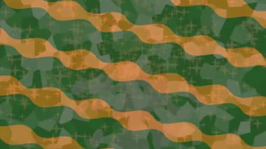 Benzersiz dijital animasyon tarzı grafikleri olan yaratıcı ortam tasarımı için yenilikçi hareket dokusu