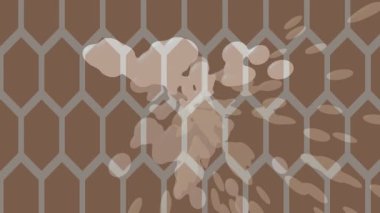 Yaratıcı video düzenleme film arkaplan tasarımı için minimalist organik hareket grafikleri