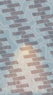 Modern medya üretimi için fütüristik dijital soyut doku sinematik tarz hareketli grafik ögesi