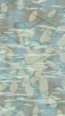 Organik desenli yüzey giriş stili video film sanatı ile soyut arkaplan tasarımı