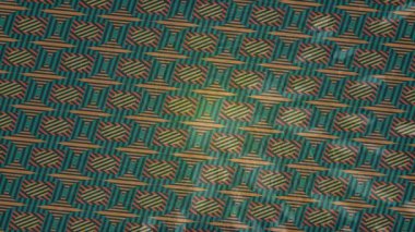 Benzersiz dijital animasyon tarzı grafikleri olan yaratıcı ortam tasarımı için yenilikçi hareket dokusu