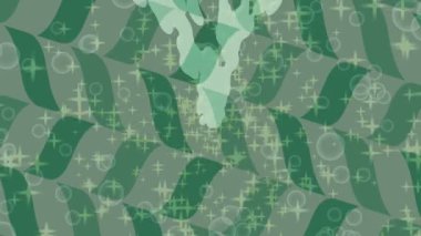 Estetik doku arkaplan tasarımı renkli hareket grafikleri ile moda film giriş profosyoneli