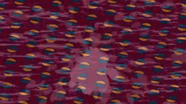 Dijital doku yüzey tasarım biçimi ile modern video animasyonu için gelişmiş hareket grafikleri