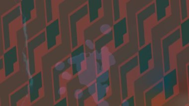 Soyut hareket desenli fütüristik video üretimi için dinamik dijital arkaplan