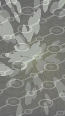 Soyut hareket desenli fütüristik video üretimi için dinamik dijital arkaplan