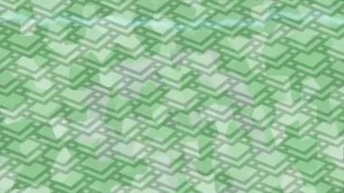 Lüks hareket projeleri için soyut tasarım stili animasyonu olan üst düzey dijital doku