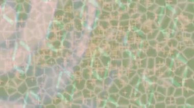 Benzersiz video giriş tasarımı projeleri için detaylı yüzey kalıbı film animasyon stili grafik girişi