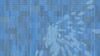 Soyut hareket desenli fütüristik video üretimi için dinamik dijital arkaplan