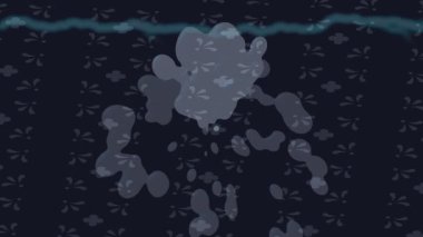 Dijital doku yüzey tasarım biçimi ile modern video animasyonu için gelişmiş hareket grafikleri