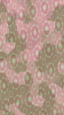 Benzersiz dijital animasyon tarzı grafikleri olan yaratıcı ortam tasarımı için yenilikçi hareket dokusu