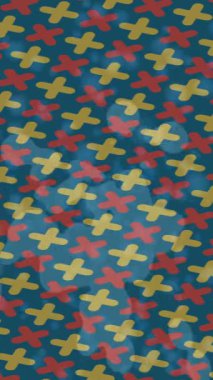 Lüks hareket projeleri için soyut tasarım stili animasyonu olan üst düzey dijital doku