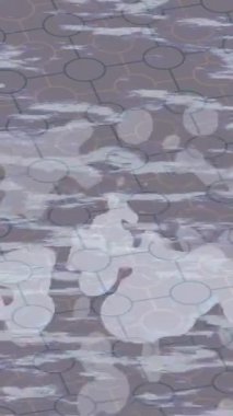 Yaratıcı video düzenleme film arkaplan tasarımı için minimalist organik hareket grafikleri