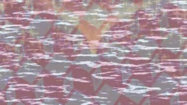 Lüks hareket projeleri için soyut tasarım stili animasyonu olan üst düzey dijital doku