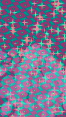 Soyut hareket desenli fütüristik video üretimi için dinamik dijital arkaplan