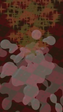 Soyut hareket desenli fütüristik video üretimi için dinamik dijital arkaplan