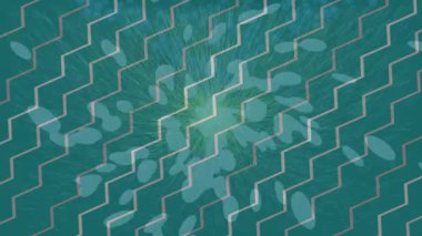 Dijital doku yüzey tasarım biçimi ile modern video animasyonu için gelişmiş hareket grafikleri