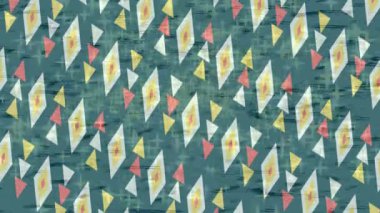 Soyut hareket desenli fütüristik video üretimi için dinamik dijital arkaplan