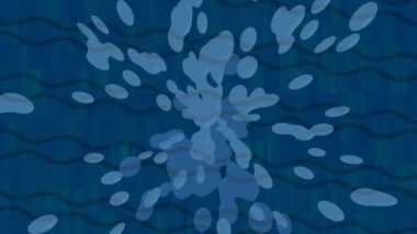 Organik desenli yüzey giriş stili video film sanatı ile soyut arkaplan tasarımı