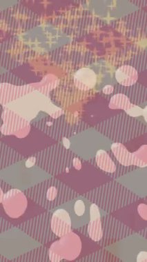 Soyut hareket desenli fütüristik video üretimi için dinamik dijital arkaplan