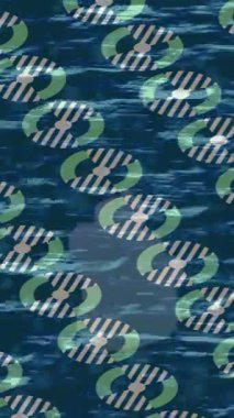 Benzersiz dijital animasyon tarzı grafikleri olan yaratıcı ortam tasarımı için yenilikçi hareket dokusu