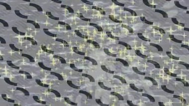 Estetik doku arkaplan tasarımı renkli hareket grafikleri ile moda film giriş profosyoneli