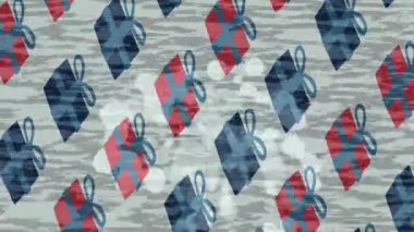 Organik desenli yüzey giriş stili video film sanatı ile soyut arkaplan tasarımı