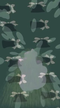 Benzersiz dijital animasyon tarzı grafikleri olan yaratıcı ortam tasarımı için yenilikçi hareket dokusu