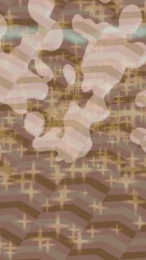 Benzersiz video giriş tasarımı projeleri için detaylı yüzey kalıbı film animasyon stili grafik girişi