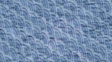 Benzersiz hareket grafikleri tasarım sanatına sahip yaratıcı film üretimi için özet bir arkaplan