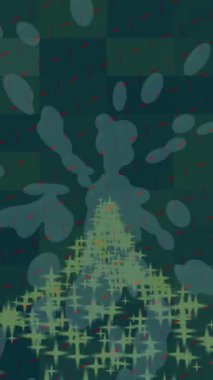 Organik desenli yüzey giriş stili video film sanatı ile soyut arkaplan tasarımı