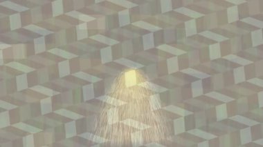 Estetik doku arkaplan tasarımı renkli hareket grafikleri ile moda film giriş profosyoneli