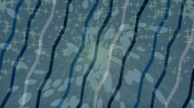 Yaratıcı video düzenleme film tasarımı için benzersiz hareket grafikleri biçimi giriş hareketi video pro