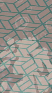 Modern medya üretimi için fütüristik dijital soyut doku sinematik tarz hareketli grafik ögesi