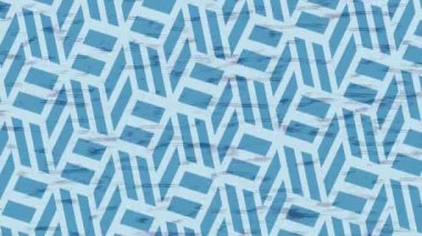 Benzersiz dijital animasyon tarzı grafikleri olan yaratıcı ortam tasarımı için yenilikçi hareket dokusu