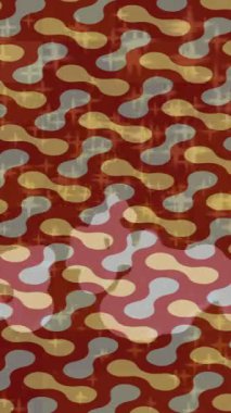 Dijital doku yüzey tasarım biçimi ile modern video animasyonu için gelişmiş hareket grafikleri