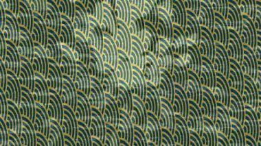 Benzersiz dijital animasyon tarzı grafikleri olan yaratıcı ortam tasarımı için yenilikçi hareket dokusu