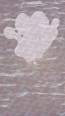 Dijital doku yüzey tasarım biçimi ile modern video animasyonu için gelişmiş hareket grafikleri