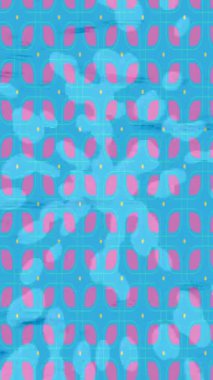 Benzersiz video giriş tasarımı projeleri için detaylı yüzey kalıbı film animasyon stili grafik girişi