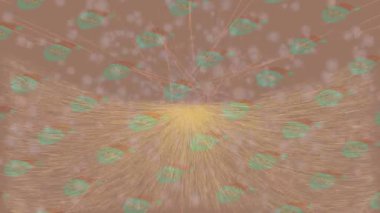 Lüks hareket projeleri için soyut tasarım stili animasyonu olan üst düzey dijital doku