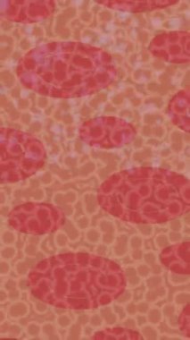 Dijital doku yüzey tasarım biçimi ile modern video animasyonu için gelişmiş hareket grafikleri