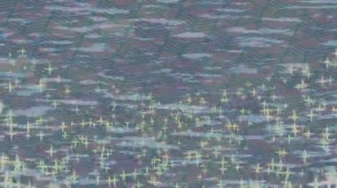 Benzersiz hareket grafikleri tasarım sanatına sahip yaratıcı film üretimi için özet bir arkaplan