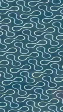 Soyut hareket desenli fütüristik video üretimi için dinamik dijital arkaplan