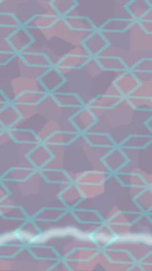 Soyut hareket desenli fütüristik video üretimi için dinamik dijital arkaplan