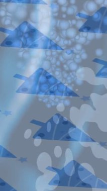 Yaratıcı video düzenleme film tasarımı için benzersiz hareket grafikleri biçimi giriş hareketi video pro